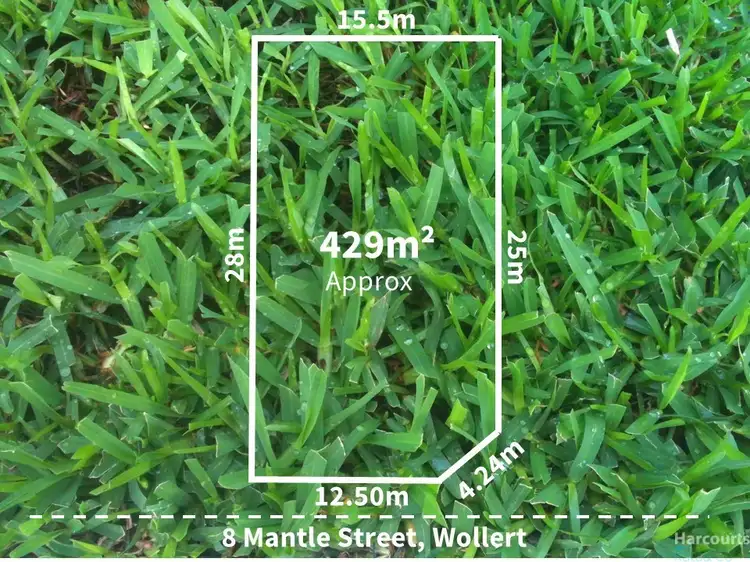 Second view of Homely land listing, 8 Mantle Street, Wollert VIC 3750