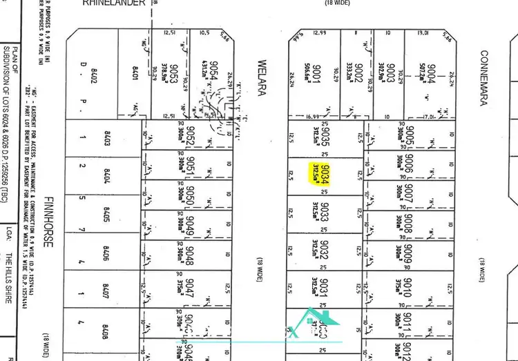 Third view of Homely land listing, LOT 9034 Welara Street, Box Hill NSW 2765