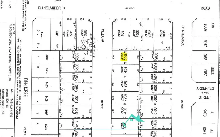 Third view of Homely land listing, LOT 9035 Welara Street, Box Hill NSW 2765