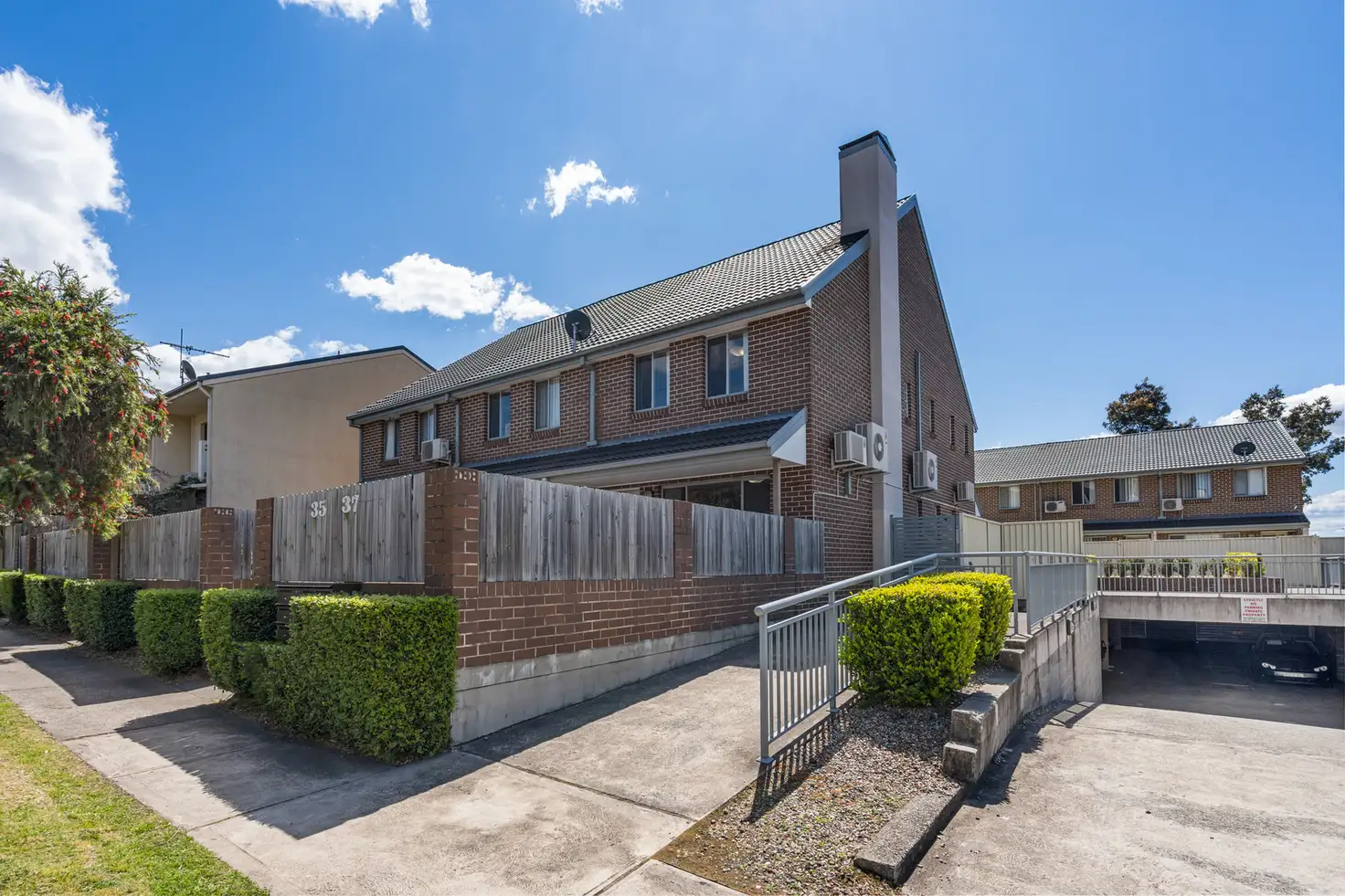 Main view of Homely townhouse listing, 1/35-37 Wellington Road, Granville NSW 2142