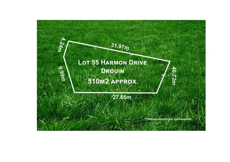 Main view of Homely land listing, LOT 55 Harmon Drive, Drouin VIC 3818