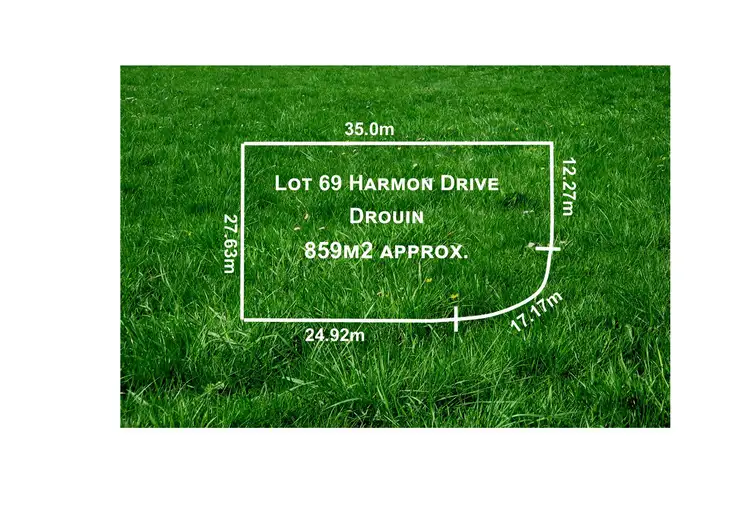 Main view of Homely land listing, LOT 69 Harmon Drive, Drouin VIC 3818
