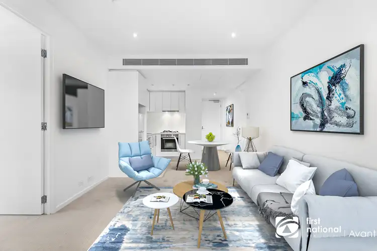 Second view of Homely apartment listing, 2714/9 Power Street, Southbank VIC 3006