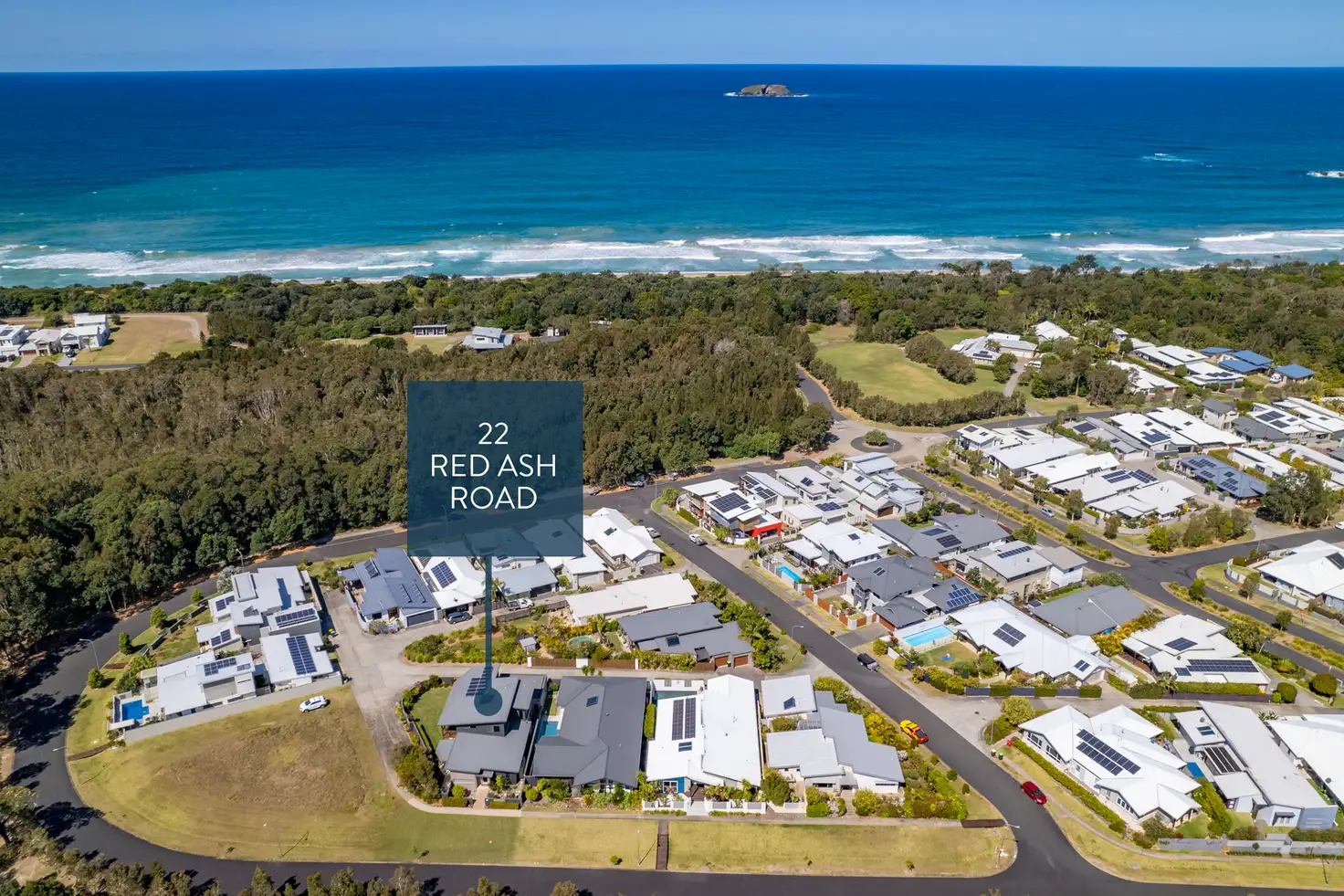 Main view of Homely house listing, 22 Red Ash Road, Sapphire Beach NSW 2450