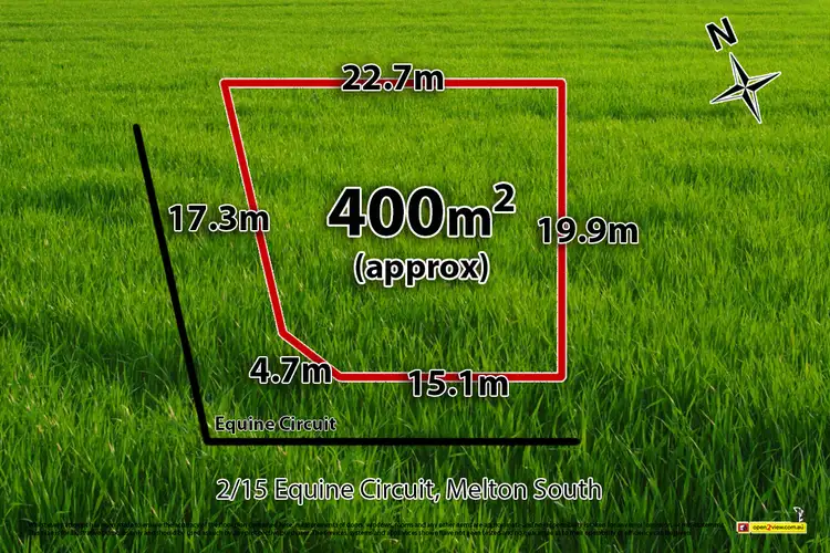 Main view of Homely land listing, 2/15 Equine Circuit, Melton South VIC 3338