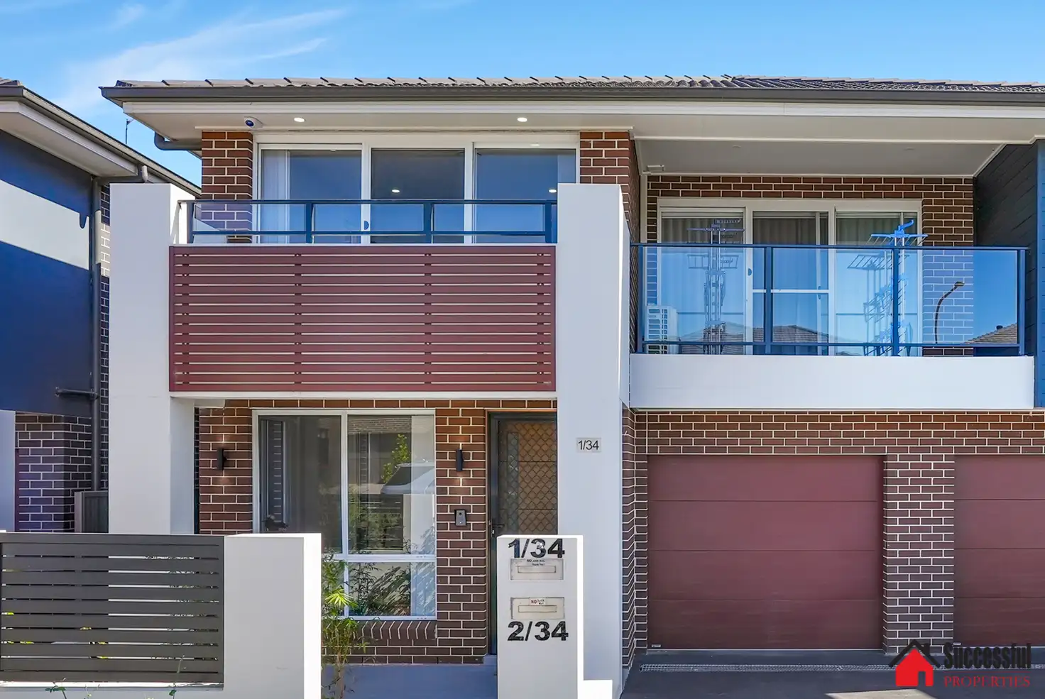 Main view of Homely semi-detached listing, 34 Fenway Street, North Kellyville NSW 2155