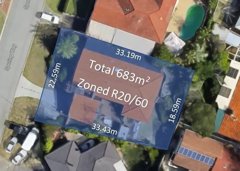 Main view of Homely house listing, 58 Sporing Way, Hillarys WA 6025