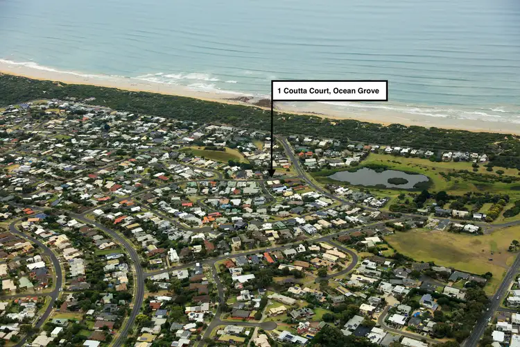 Main view of Homely house listing, 1 Coutta Court, Ocean Grove VIC 3226