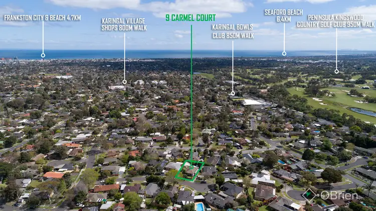 Second view of Homely house listing, 9 Carmel Court, Frankston VIC 3199