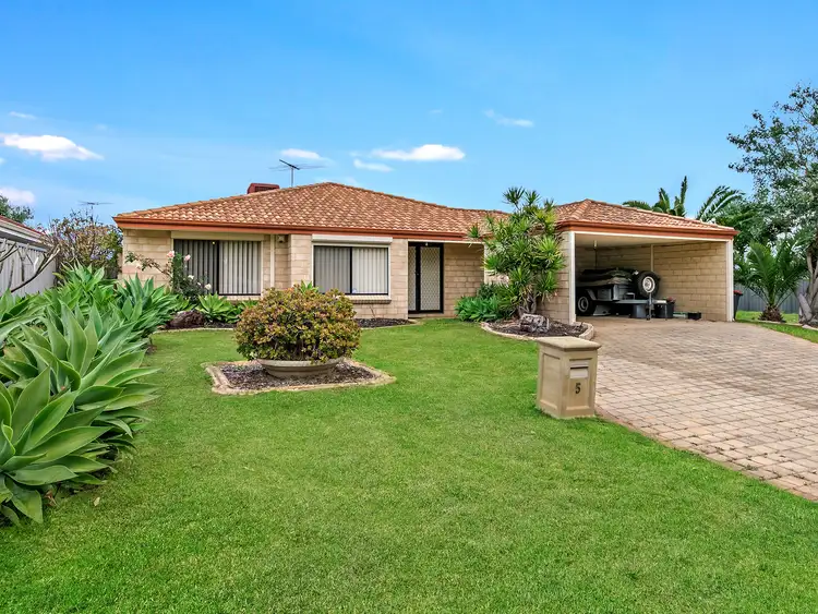 Main view of Homely house listing, 5 Nunton Place, Port Kennedy WA 6172