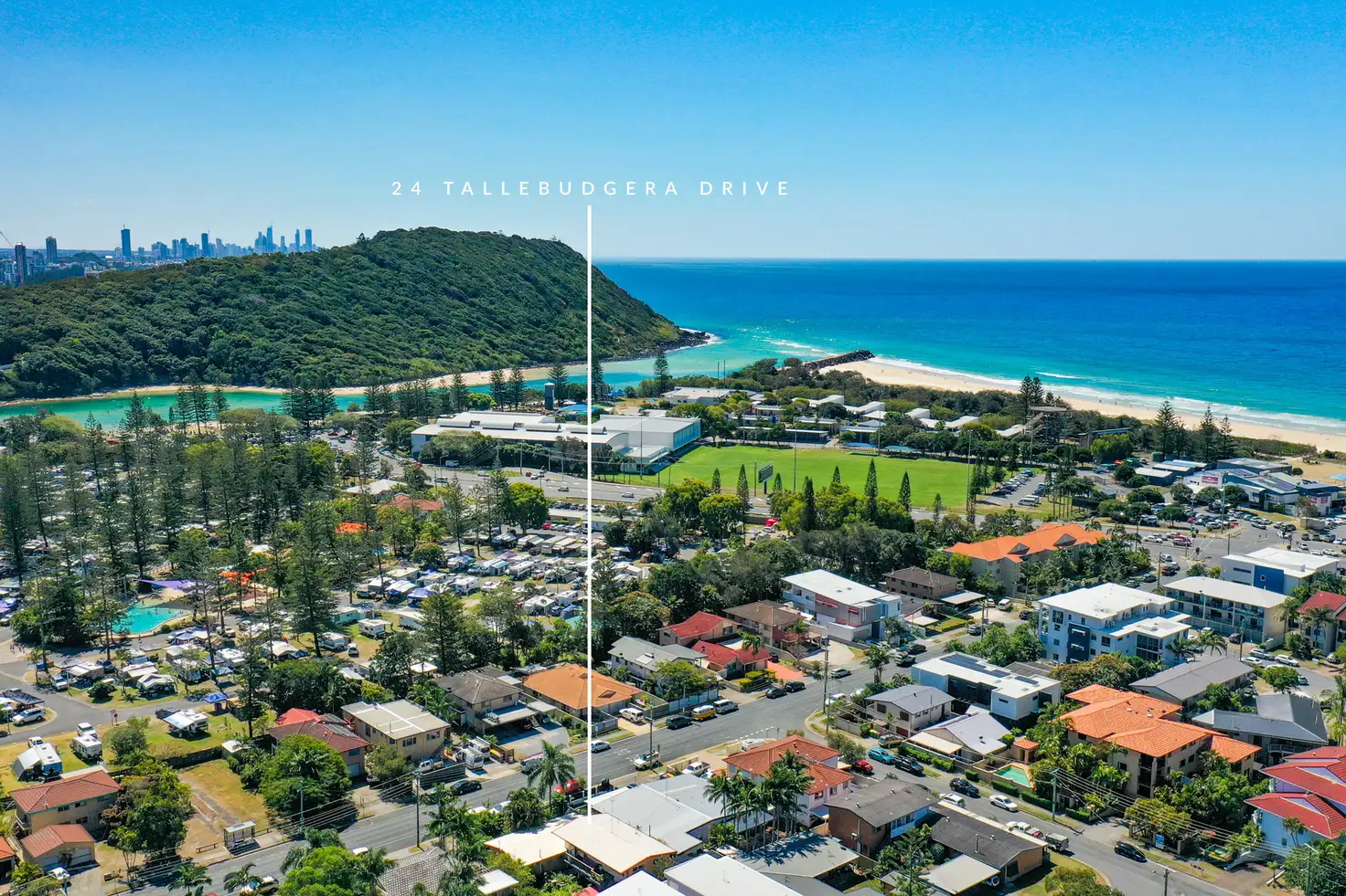 Main view of Homely house listing, 24 Tallebudgera Drive, Palm Beach QLD 4221