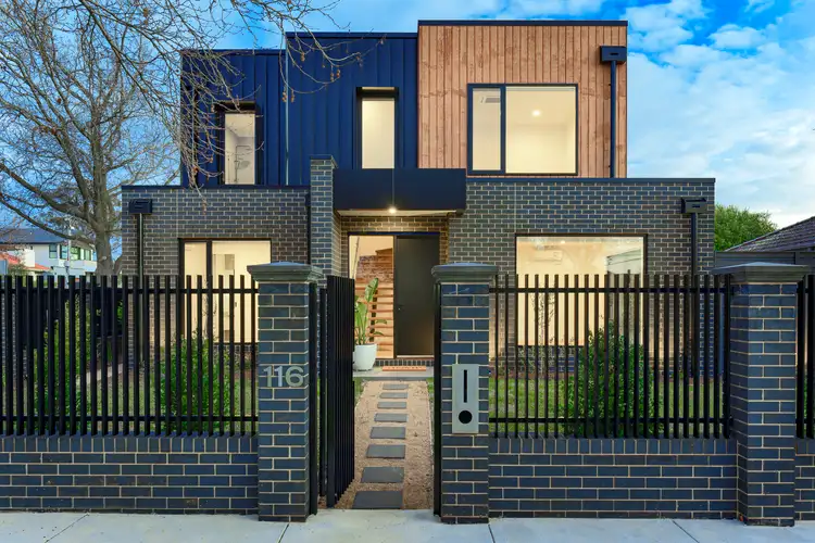Main view of Homely townhouse listing, 116 Centre Road, Brighton East VIC 3187