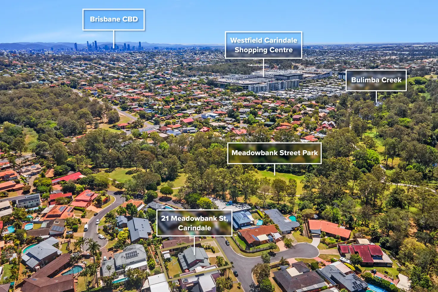 Main view of Homely house listing, 21 Meadowbank Street, Carindale QLD 4152