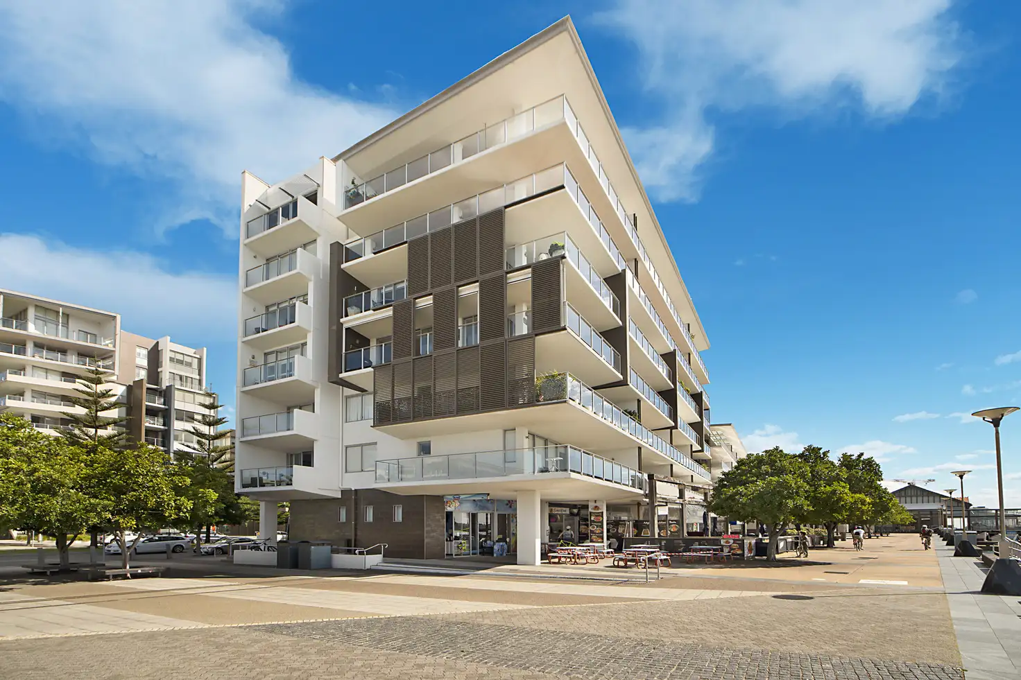 Main view of Homely unit listing, 201/5 Honeysuckle Drive, Newcastle NSW 2300