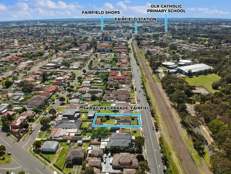 Second view of Homely house listing, 56 Railway Parade, Fairfield NSW 2165