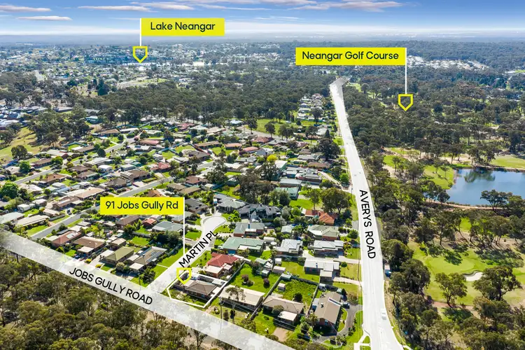 Third view of Homely house listing, 91 Jobs Gully Road, Eaglehawk VIC 3556