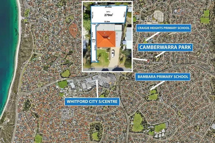 Third view of Homely land listing, LOT 2, 8 Cingalee Place, Craigie WA 6025