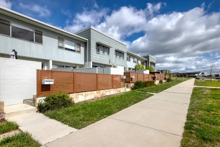 Main view of Homely townhouse listing, 97 Woodberry Avenue, Coombs ACT 2611