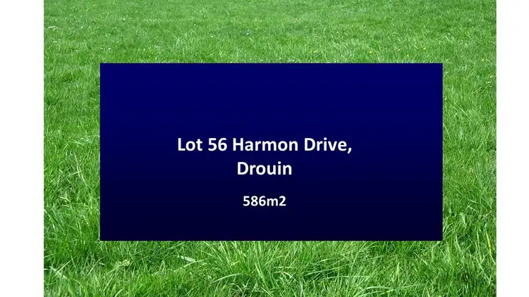 Main view of Homely land listing, LOT 56 Harmon Drive, Drouin VIC 3818