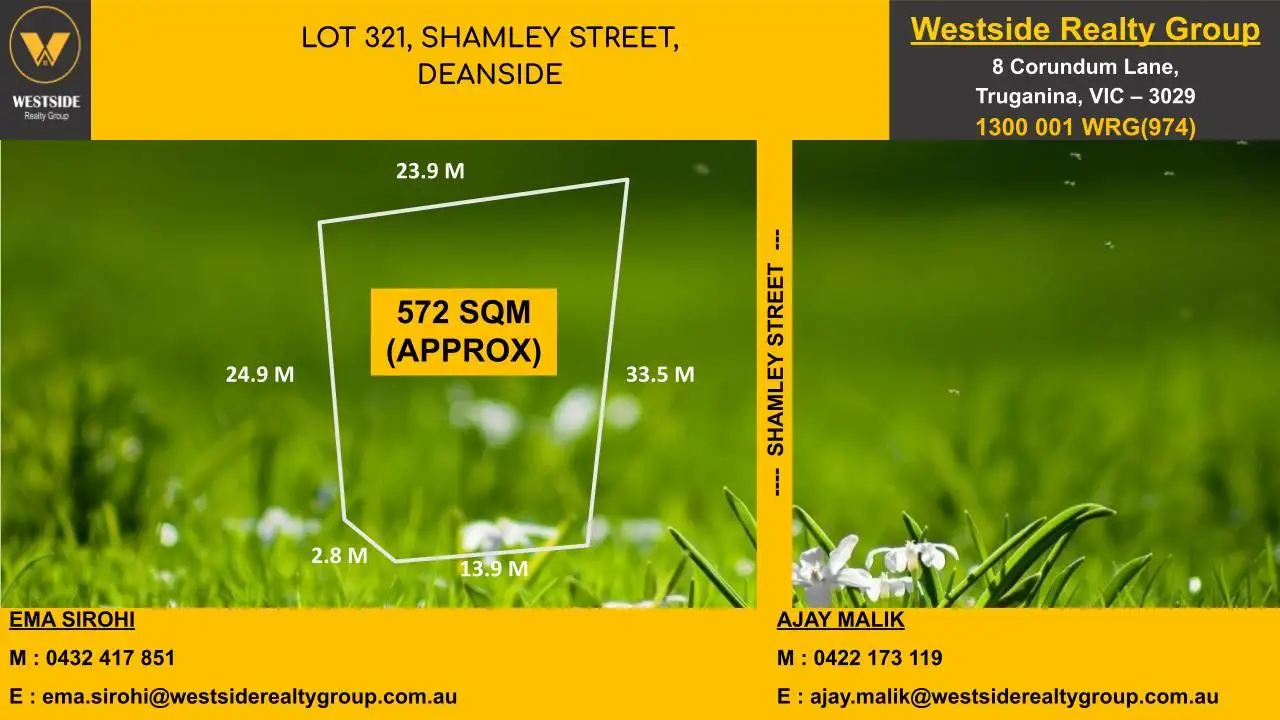 Main view of Homely land listing, 8 Shamley Street, Deanside VIC 3336