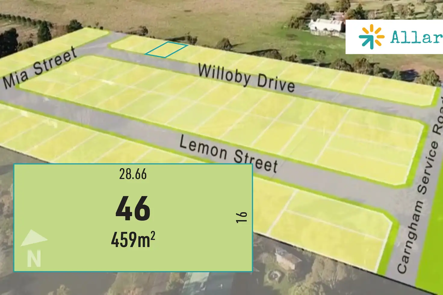 Main view of Homely land listing, LOT 46 Willoby Drive, Alfredton VIC 3350