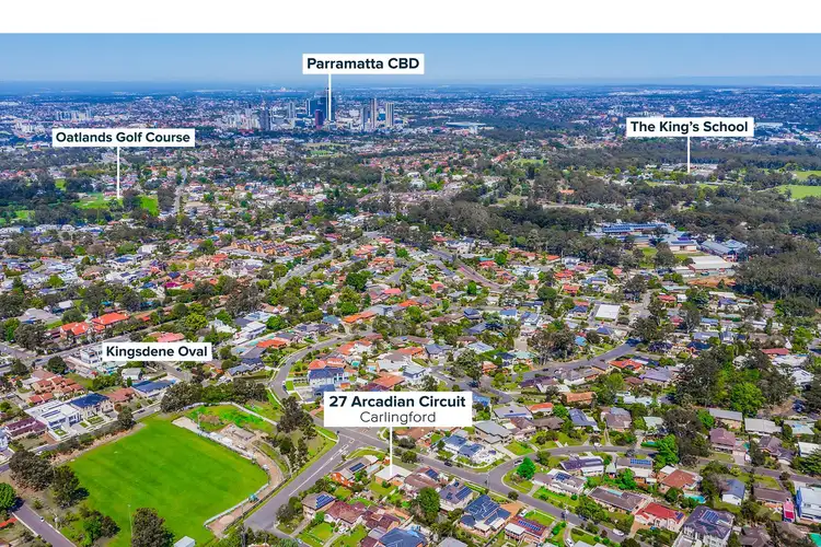 Third view of Homely house listing, 27 Arcadian Circuit, Carlingford NSW 2118
