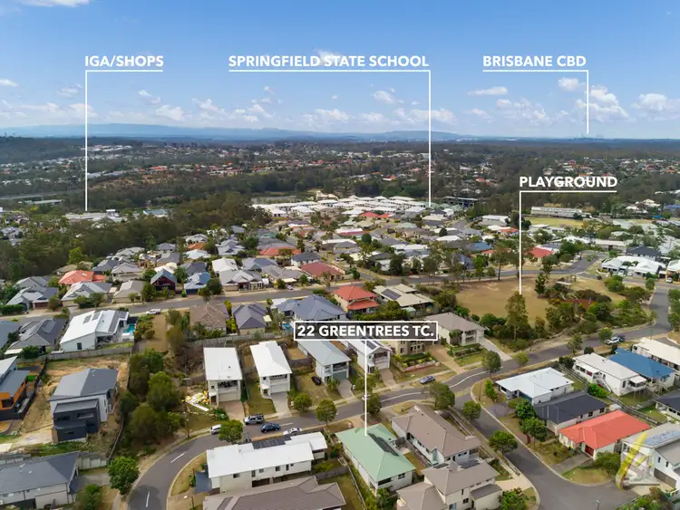 Second view of Homely house listing, 22 Greentrees Terrace, Springfield Lakes QLD 4300