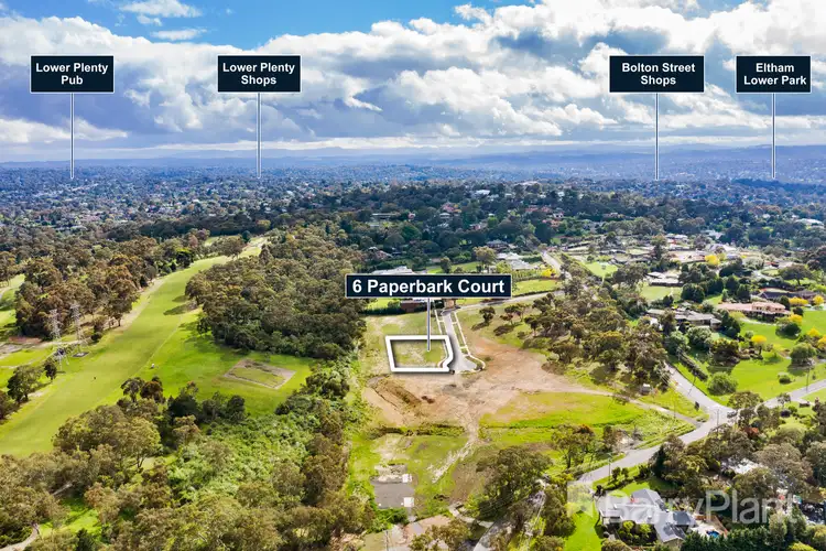 Second view of Homely land listing, 6 Paperbark Court, Lower Plenty VIC 3093