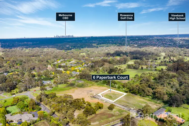 Third view of Homely land listing, 6 Paperbark Court, Lower Plenty VIC 3093