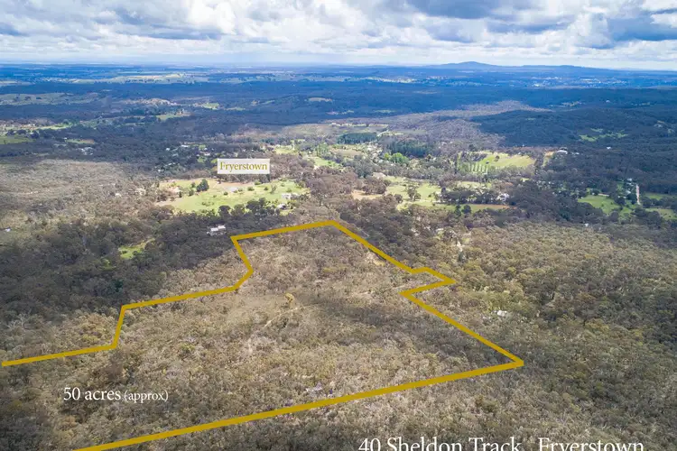 Main view of Homely rural property listing, 40 Sheldon Track, Fryerstown VIC 3451