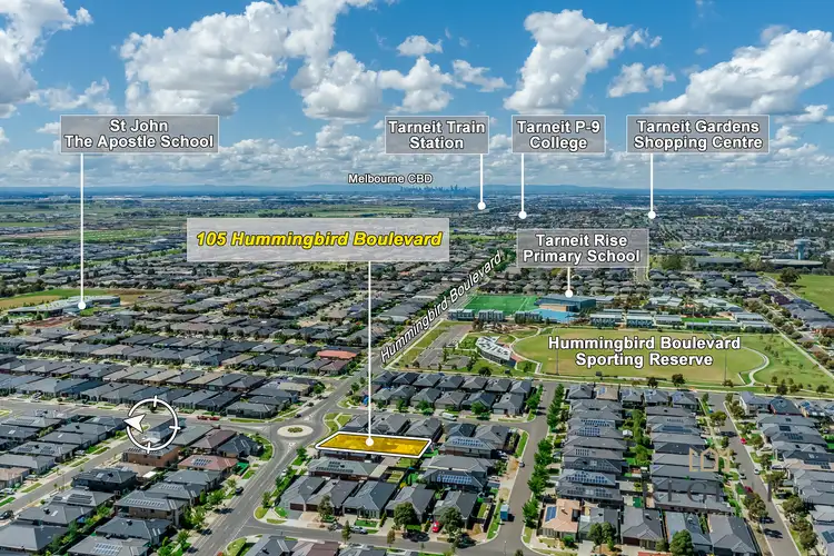 Third view of Homely house listing, 105 Hummingbird Boulevard, Tarneit VIC 3029