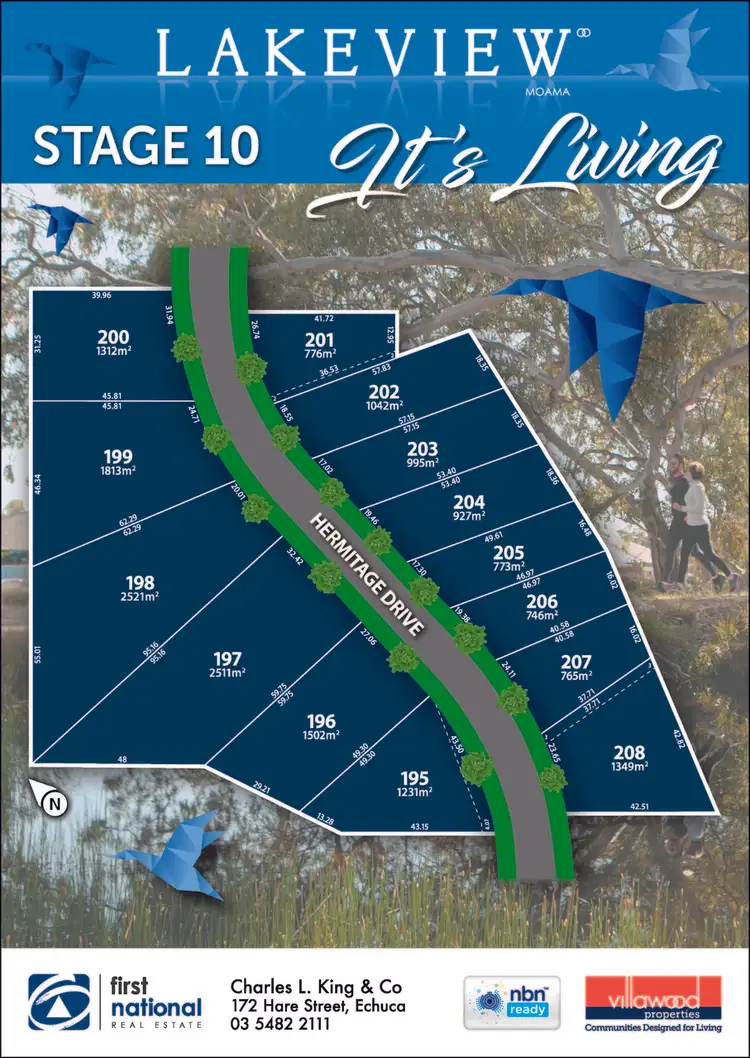 Second view of Homely land listing, LOT 200 Hermitage Drive, Moama NSW 2731
