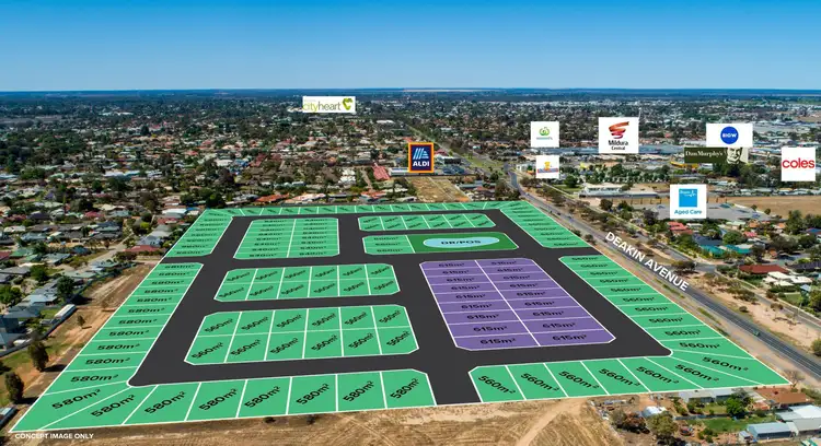Second view of Homely land listing, 513 Deakin Avenue, Mildura VIC 3500