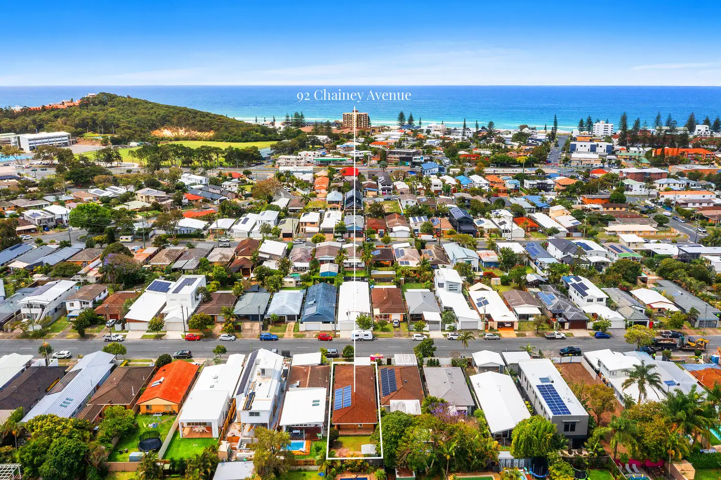 Main view of Homely house listing, 92 Chainey Avenue, Miami QLD 4220