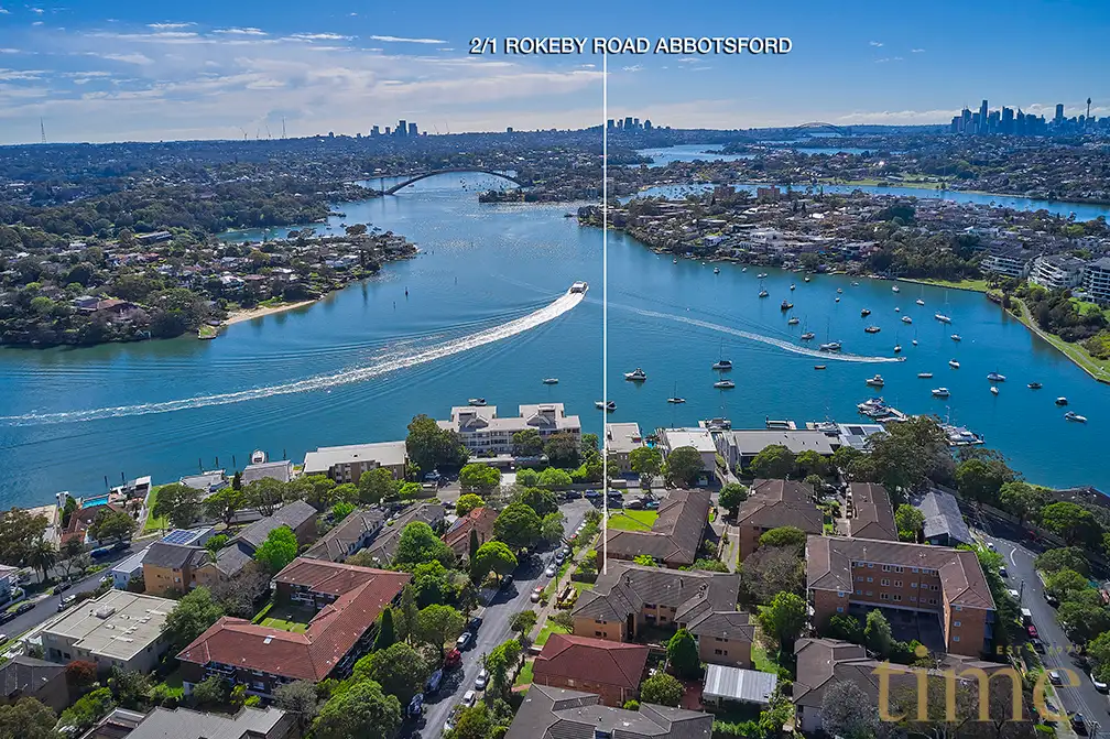 Main view of Homely apartment listing, 2/1 Rokeby Road, Abbotsford NSW 2046