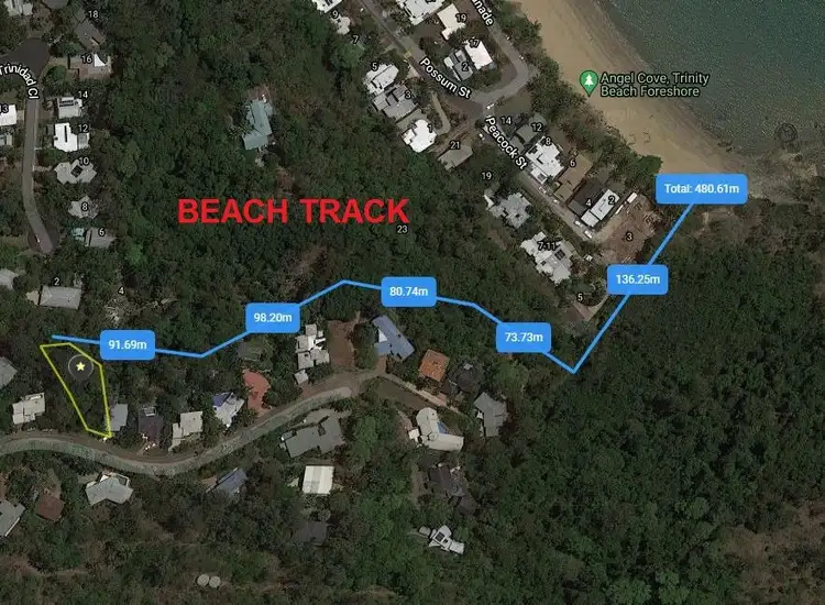 Fifth view of Homely land listing, LOT 33, 7 Tari Place, Trinity Beach QLD 4879