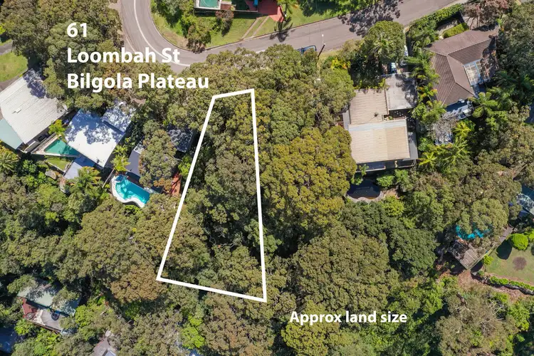 Second view of Homely land listing, 61 Loombah Street, Bilgola Plateau NSW 2107