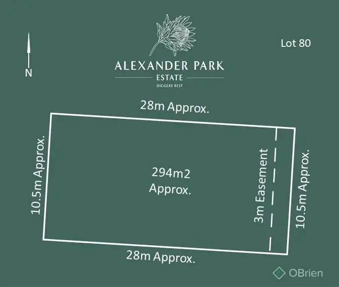 Main view of Homely land listing, LOT 80 Wheat Street, Diggers Rest VIC 3427