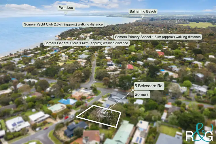 Main view of Homely house listing, 5 Belvedere Road, Somers VIC 3927