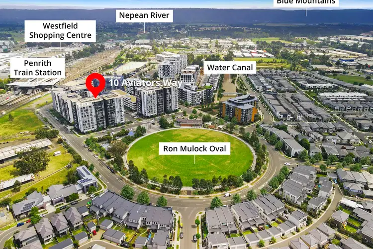 Sixth view of Homely apartment listing, 505/10 Aviators Way, Penrith NSW 2750