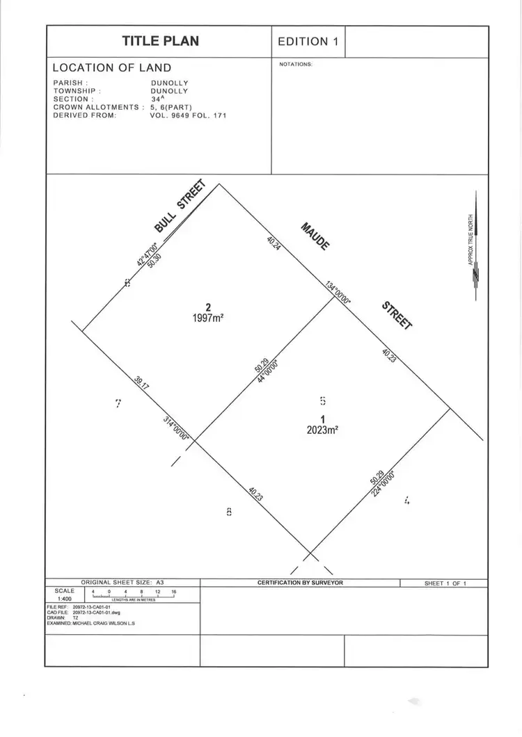 Second view of Homely land listing, Lot 1 of 9 Maude Street, Dunolly VIC 3472