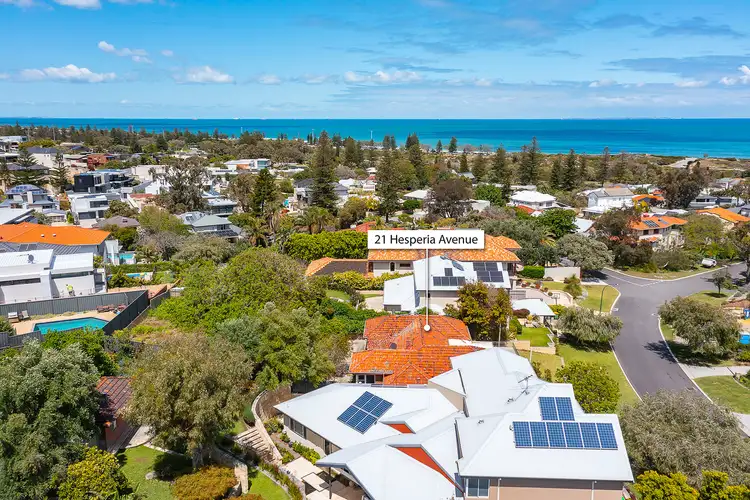Main view of Homely house listing, 21 Hesperia Avenue, City Beach WA 6015