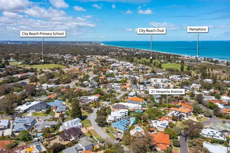Second view of Homely house listing, 21 Hesperia Avenue, City Beach WA 6015
