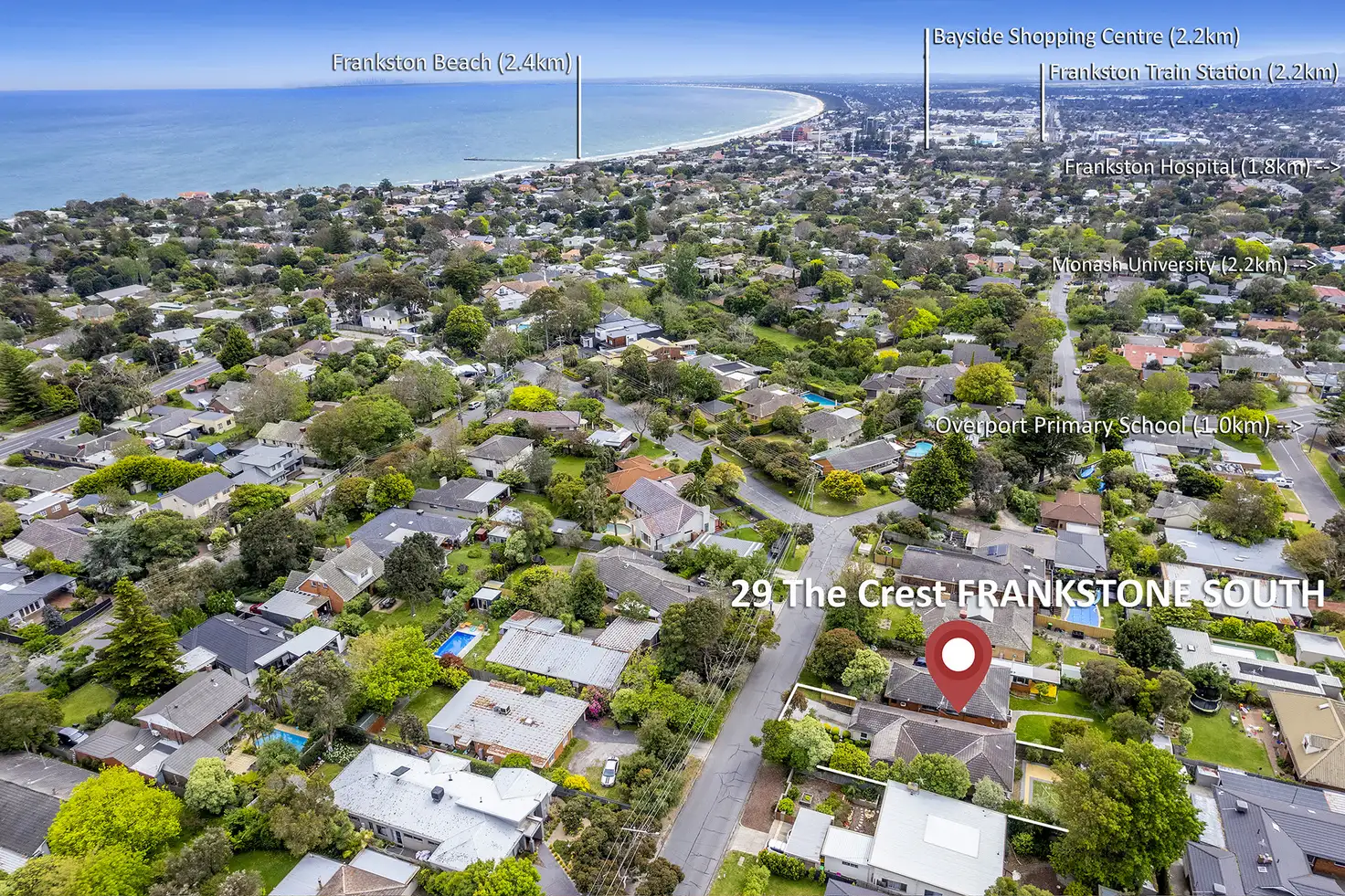 Main view of Homely house listing, 29 The Crest, Frankston South VIC 3199