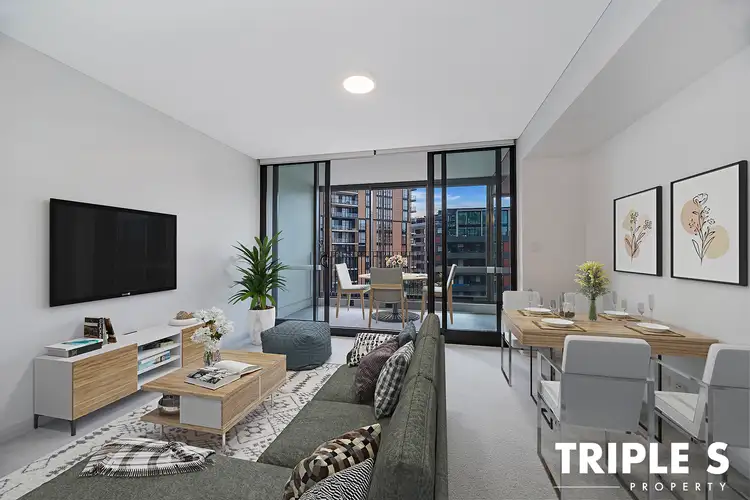 Second view of Homely apartment listing, 703/55 Hill Road, Wentworth Point NSW 2127