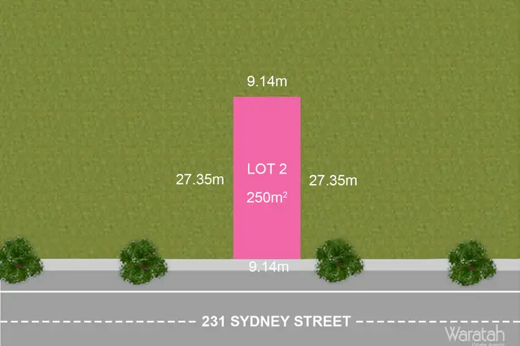 Main view of Homely land listing, LOT 2, 231 Sydney Street, Grantham Farm NSW 2765