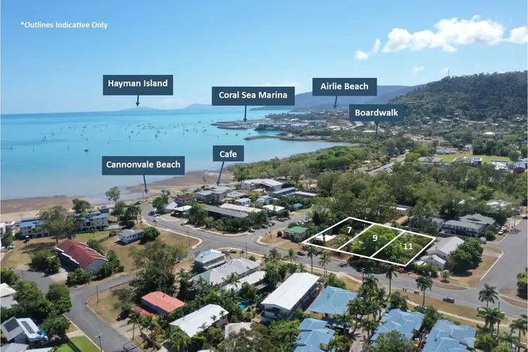 7,9 & 11 Beach Road, Cannonvale QLD 4802