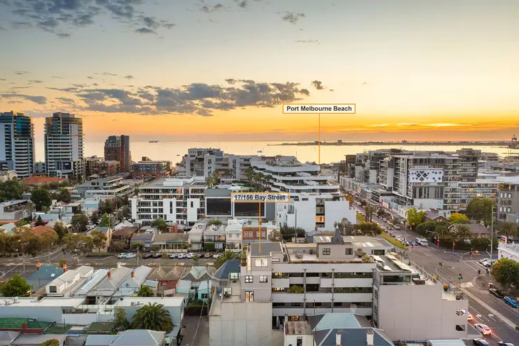 Second view of Homely apartment listing, 17/156 Bay Street, Port Melbourne VIC 3207