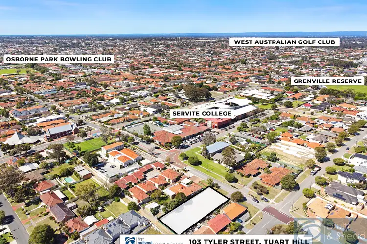 Third view of Homely land listing, 103 Tyler Street, Tuart Hill WA 6060