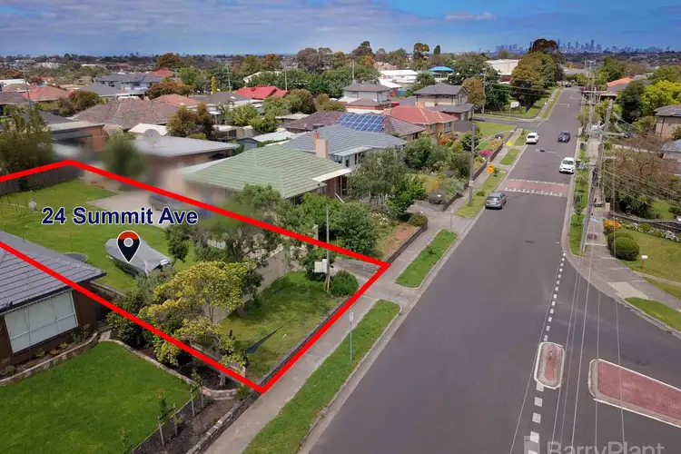 Second view of Homely land listing, 24 Summit Avenue, Oak Park VIC 3046